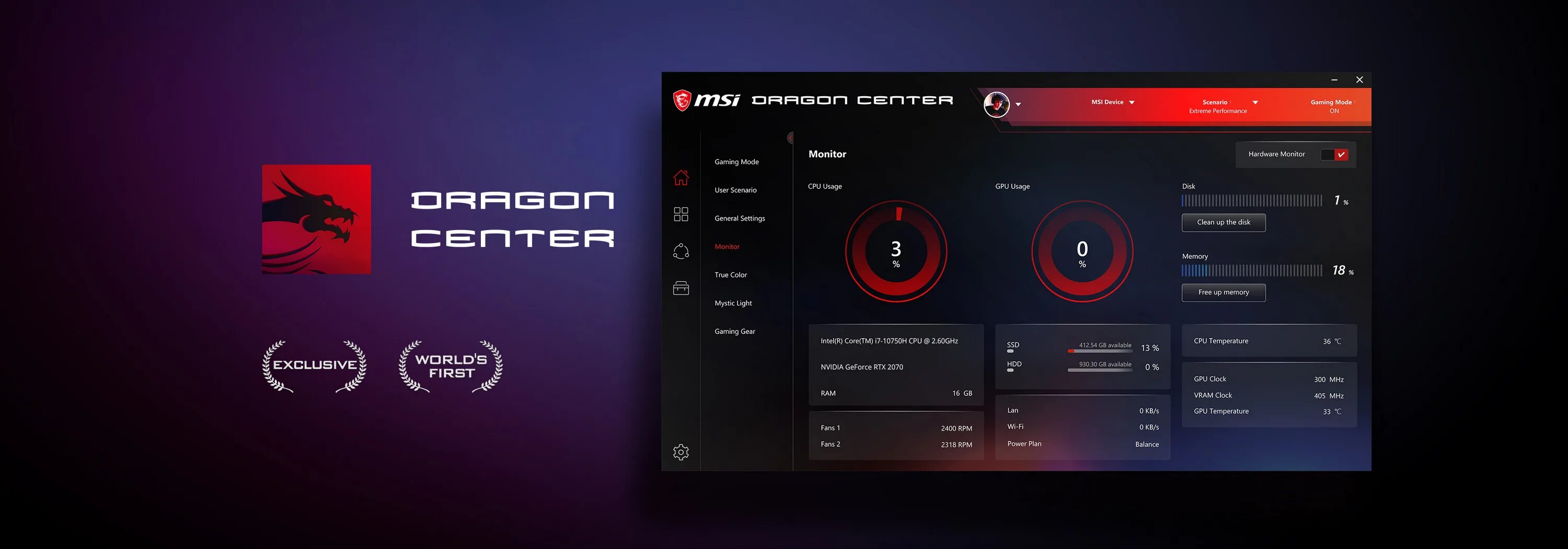 MSI Dragon Center 2.0.126.0. MSI Dragon Center 2.6.2005.0601. Dragon Centre MSI. MSI Dragon Center 1.0.0.60. Msi server