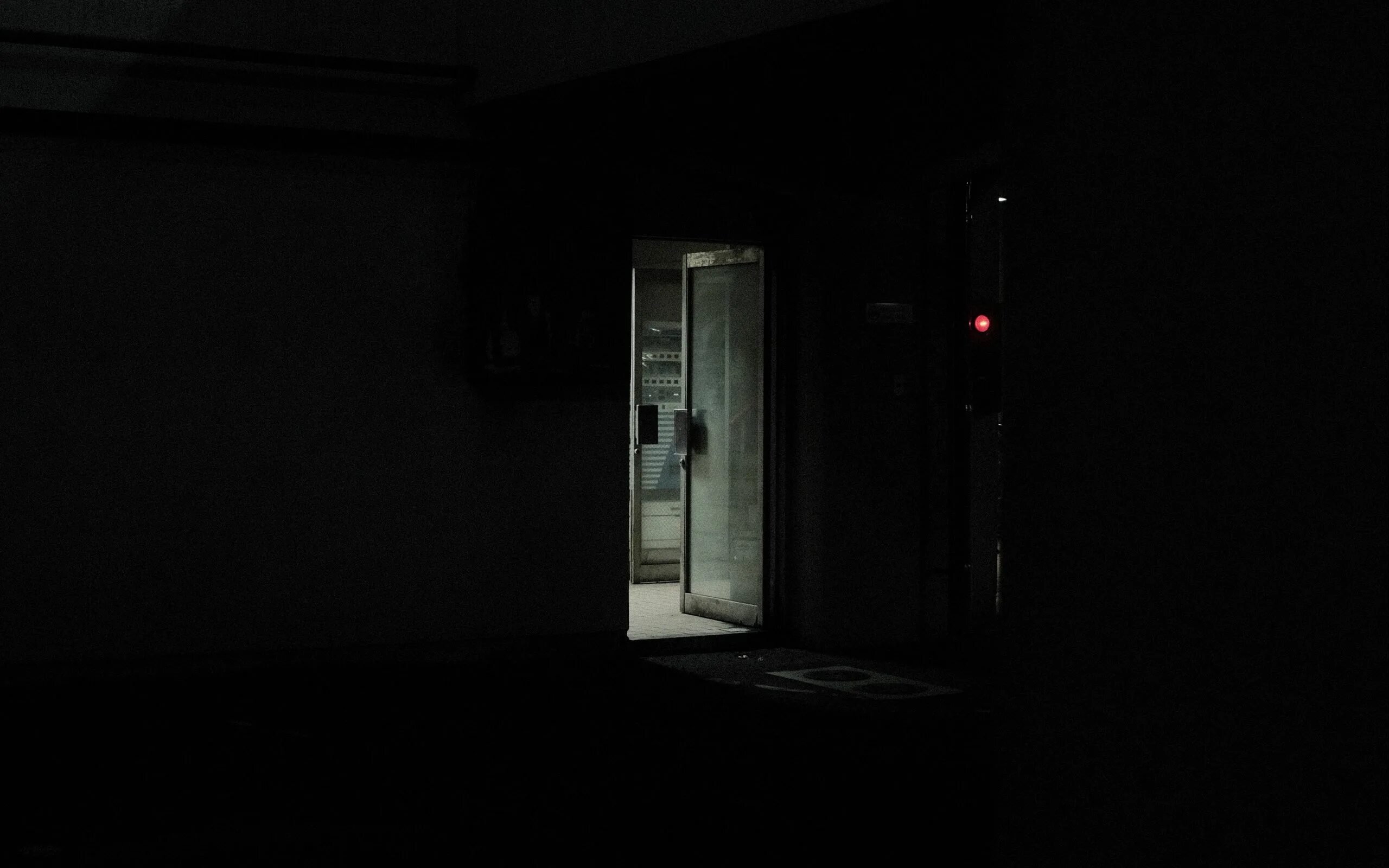 Dark door