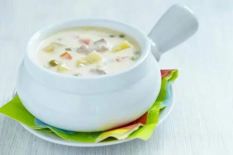 Сырный суп с грудкой и плавленным сыром