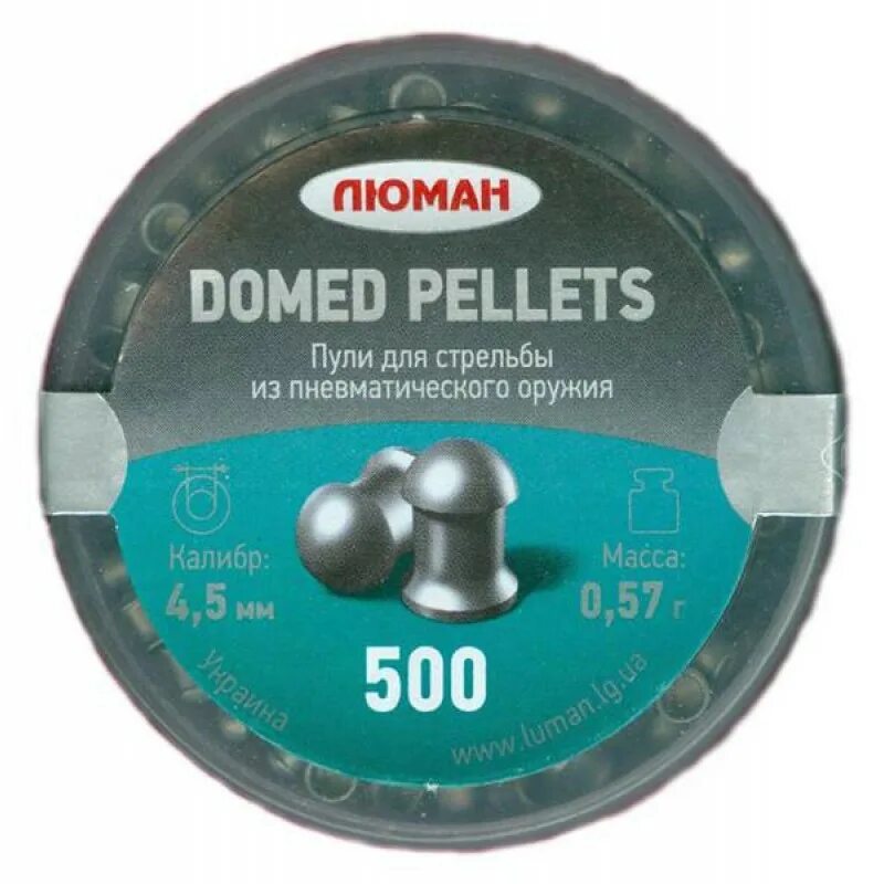 Domed pellets. 4,5 мм. ) (60 в упаковке). 5 мм. 5 0.