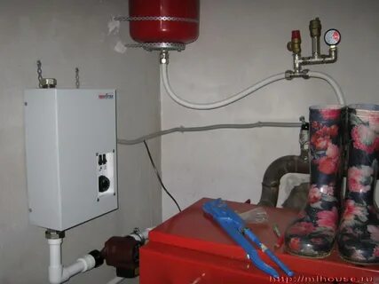 Электрокотел на твердом топливе