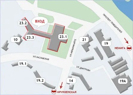 Карта минска победителей