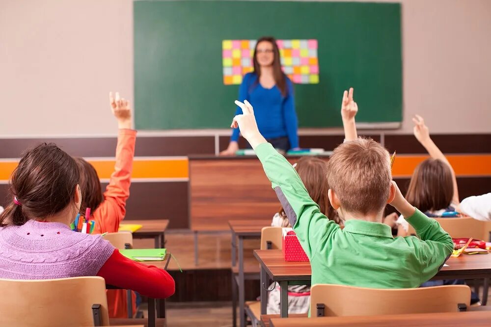 I am in class