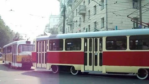 Трамвай москва видео
