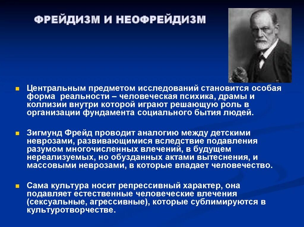 Философское значение психоанализа. Теория Зигмунда Фрейда неофрейдизм. Основные представители фрейдизма. Фрейдизм в психологии представители. Фрейд Юнг представители.