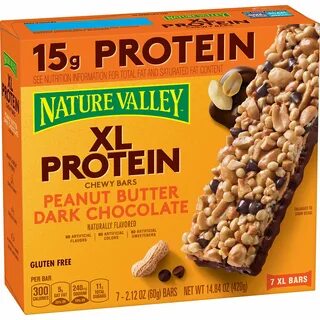 Amazon.com: Nature Valley, Chewy Gluten Free Granola Bar, Peanut Butter Dar...