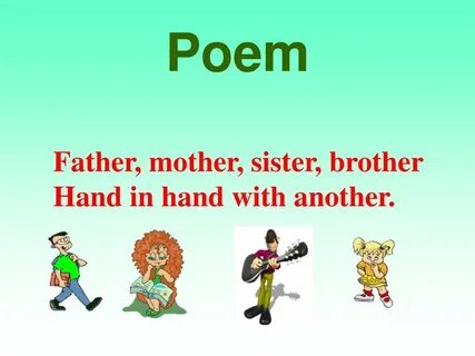 Mother father sister brother
