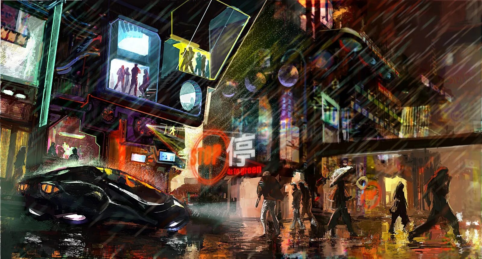 Картина киберпанк. Картина киберпанк. Neon city art bladerunner. Город киберпанк 2077 неон. Cyberpunk 2077 нью йорк.