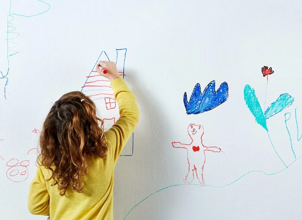 Draw on wall