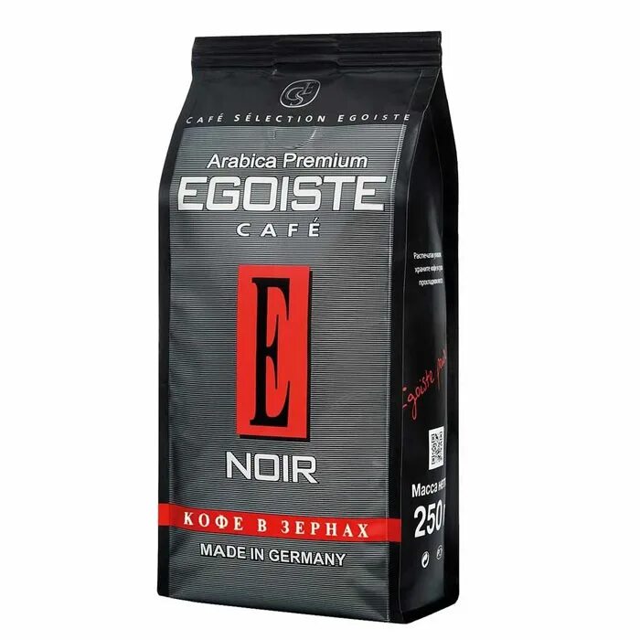 Egoiste 1 кг купить. Egoiste Noir кофе в/с 250г. Egoiste Noir 250г в зернах. Кофе зерновой Egoiste Noir м/у (Германия) 250г. Кофе эгоист в зернах 1 кг.