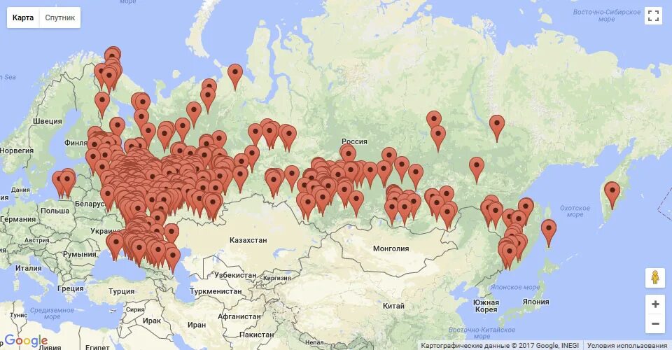 География пунктов выдачи. DPD пункты на карте. Пункты выдачи России все. Карта СКП.