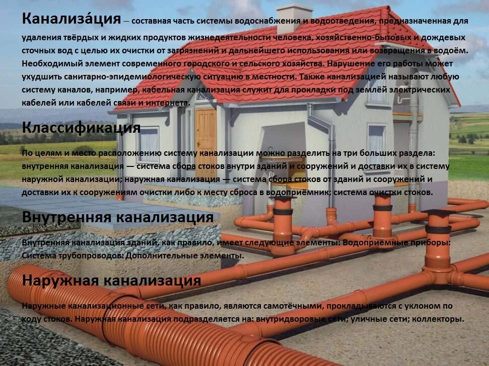 Системы наружной канализации. Система водоотведения и канализации. Наружные сети водоснабжения и канализации. Наружная канализация в доме. Техническая эксплуатации систем канализации