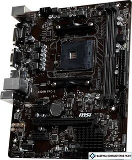 Материнская плата msi a320