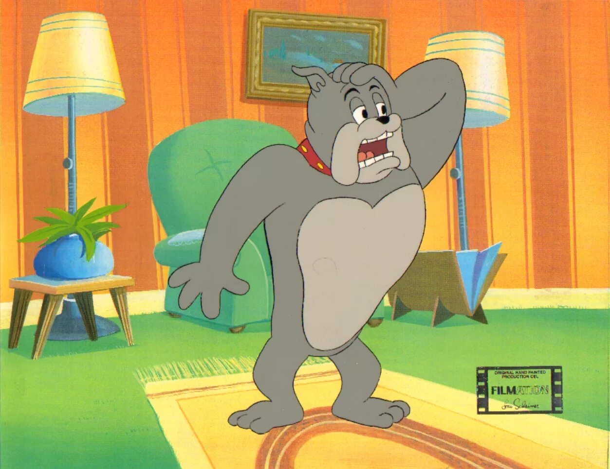 щенок тайк. тайк. тайк. спайк из том и джерри. тайк.