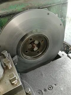 Проточка маховика