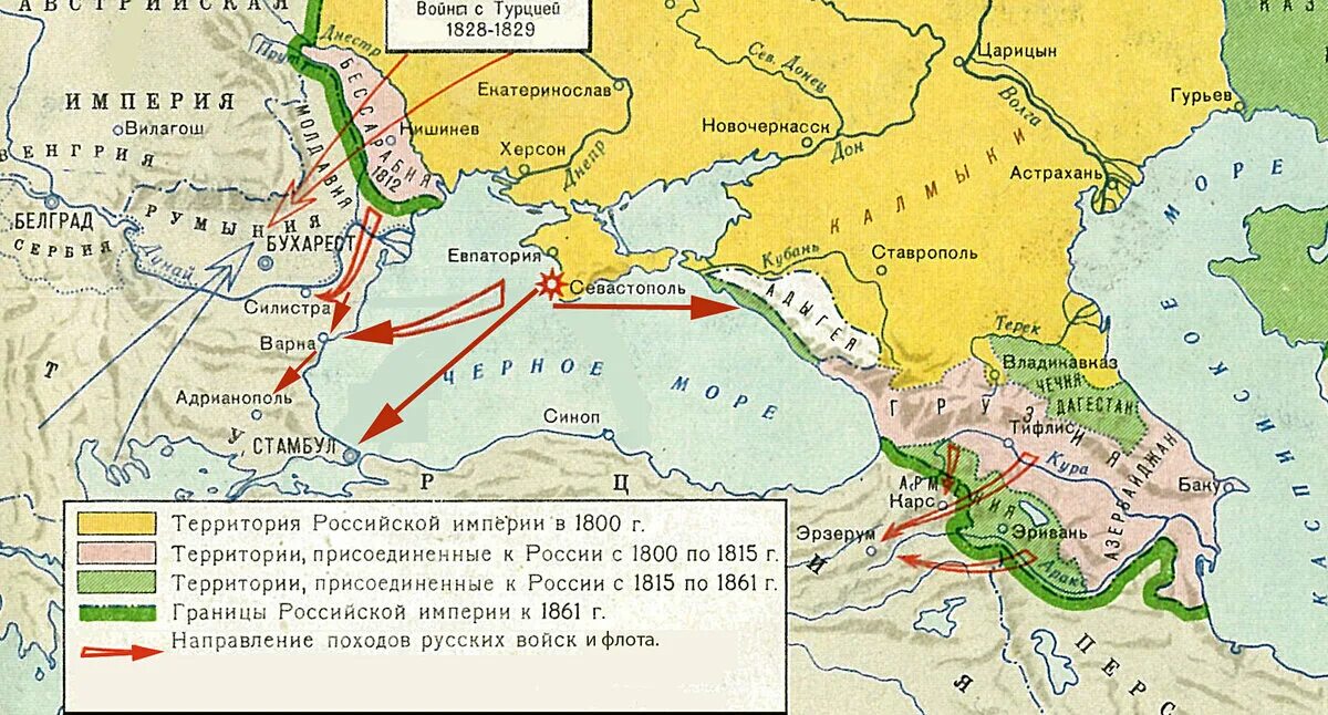 Русско-турецкая войны России 1828. Договор россии и украины в турции