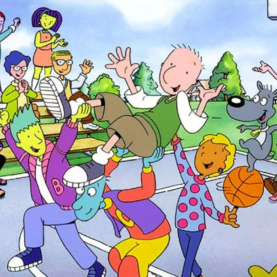 Doug (1991). Doug Никелодеон и Дисней.