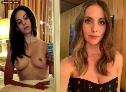 Alison Brie Amazing Selfie Naked Boobs 2022. 