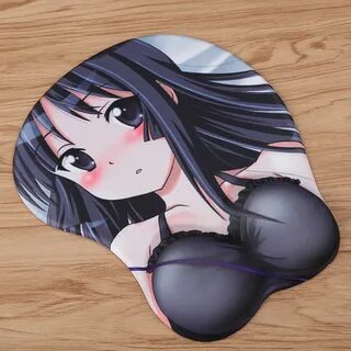 Quality FFFAS Kawaii Anime 3D Mouse pad Wrist Rest Soft Silica gel Breast S...