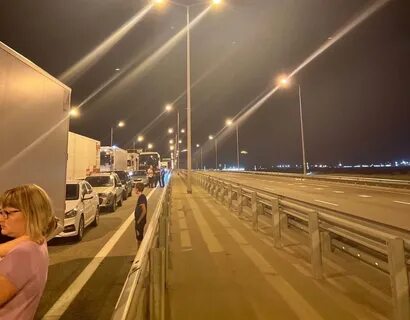 Почему перекрыли крымский мост