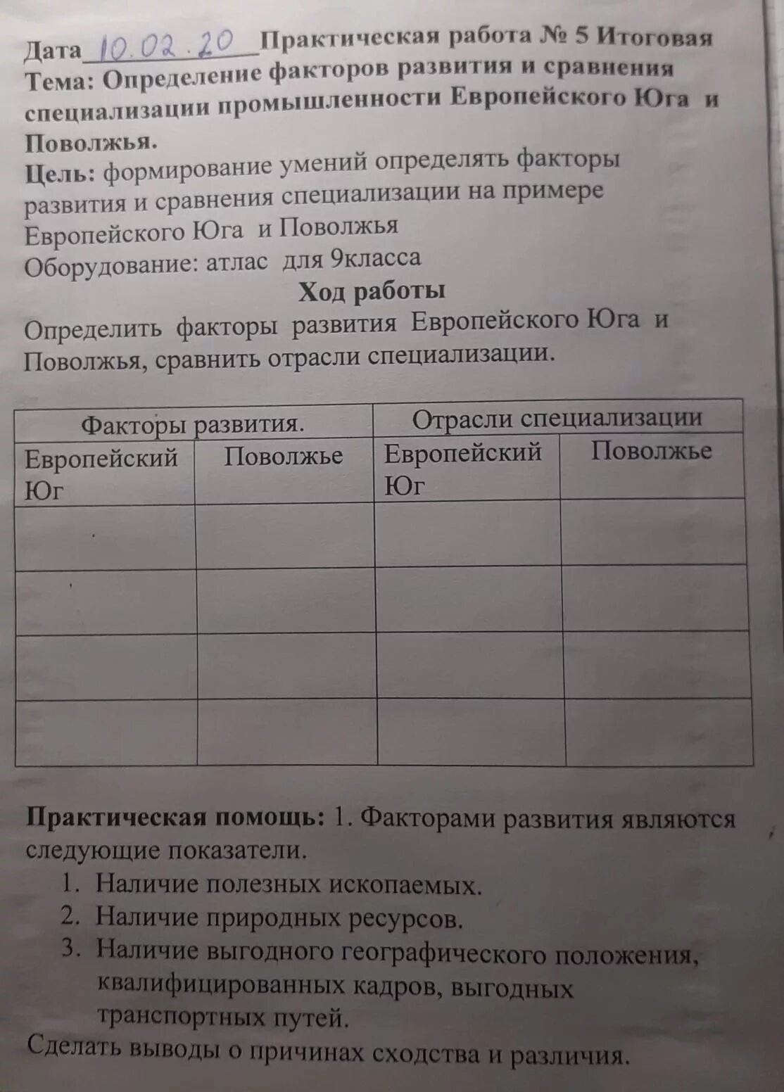 Факторы специализации европейского юга. География практическая работа. Практическая работа по географии 9 класс таблица. Отрасли хозяйства европейского Юга таблица. Европейский Юг таблица по географии 9 класс.