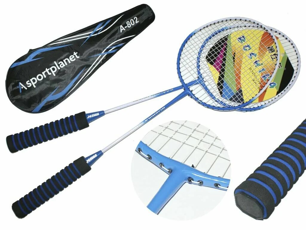 Ракетки для тенниса/бадминтона с шариком, в сетке lt-1020c3. Какой инвентарь используется для игры в бадминтон. Толщина ручки ракетки для бадминтона. Бадминтон дер. Бадминтонная ракетка сетка.