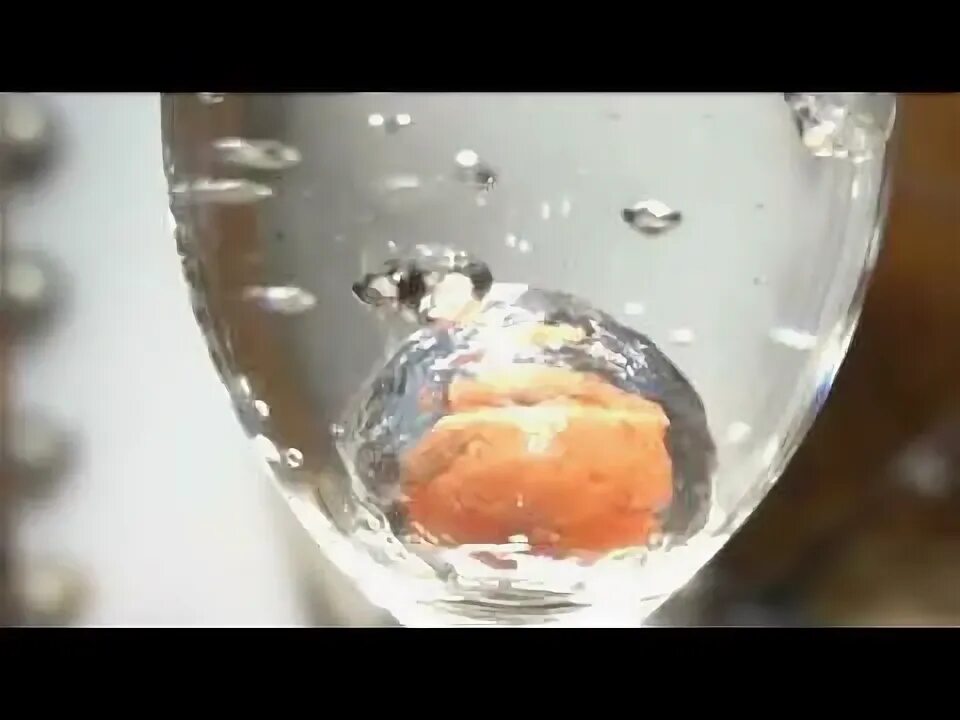 Раскаленный шар в воде. Раскаленный шар в воде