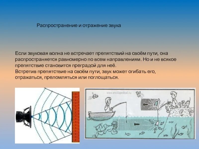 Воспринимает колебания воздуха. Распространение звука звуковые волны. Распространение звука в воздухе. Как распространяется звук. Отражение звуковых волн.