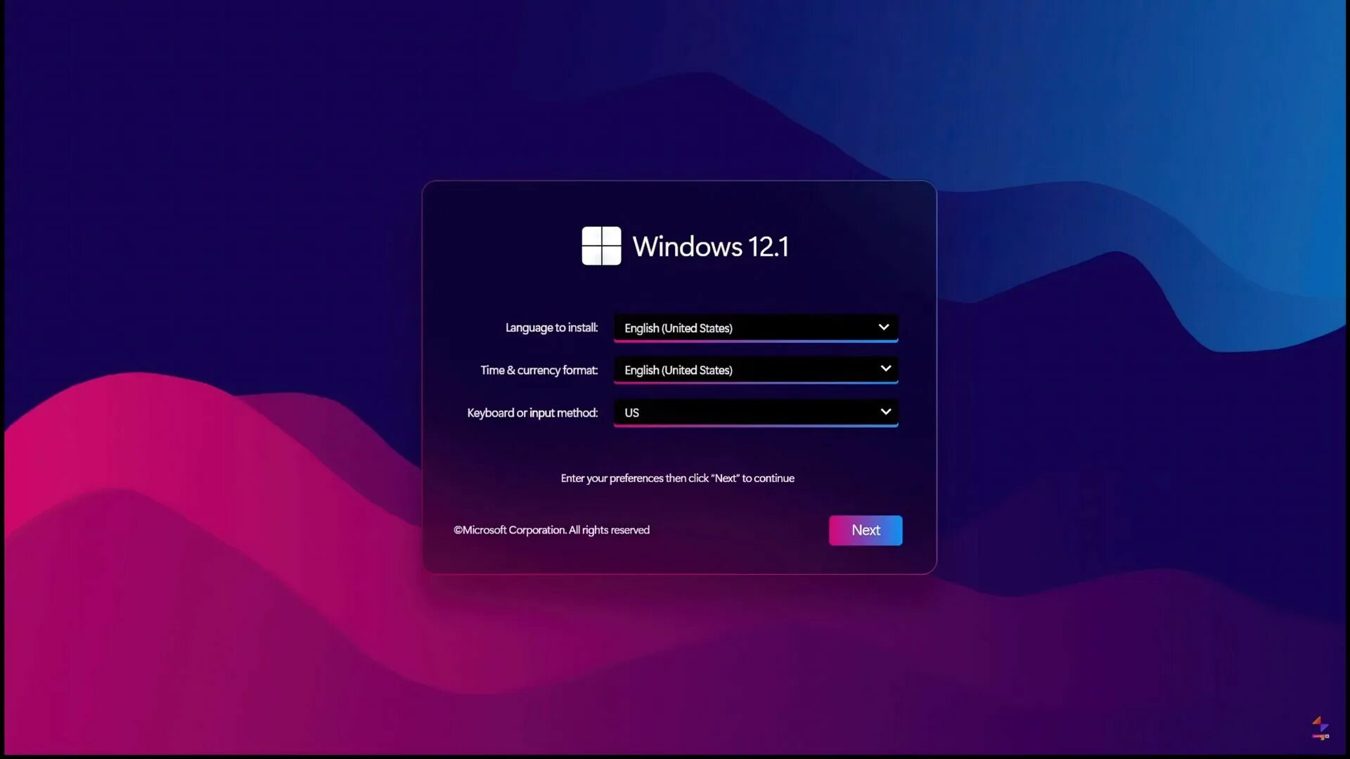 Виндовс 12 1