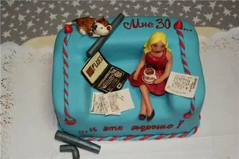 Смешной торт на юбилей