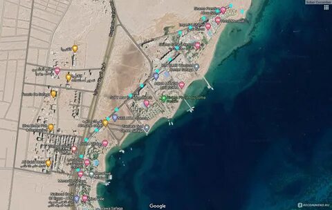 Hurghada карта