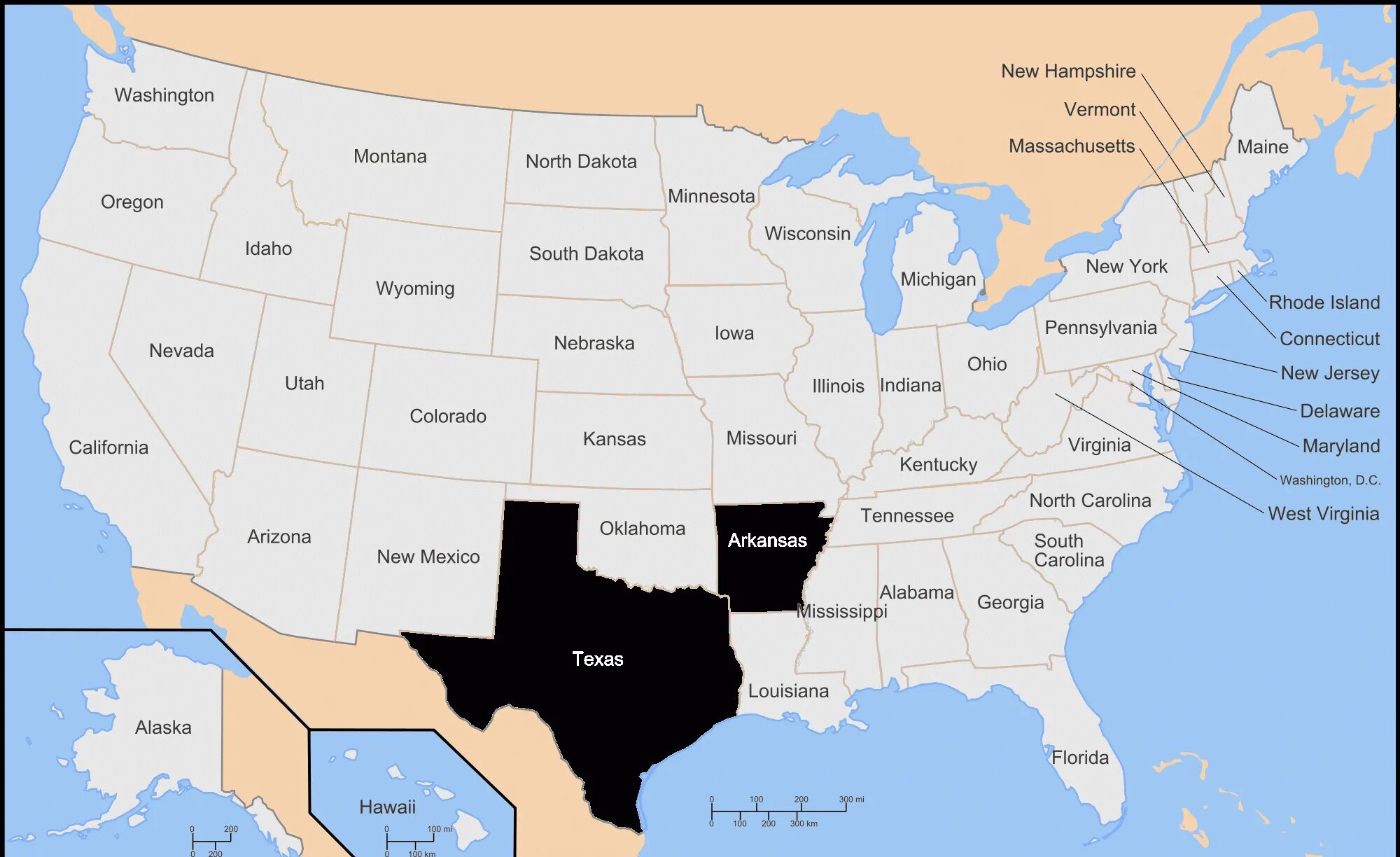 Техас сколько штатов. Штат Техас на карте США. Штат Техас на карте США С городами и Штатами на русском. Штат Техас на карте Америки. Техас на карте США на русском штат с городами.