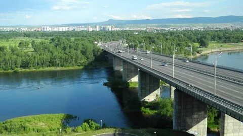 Октябрьский мост красноярск