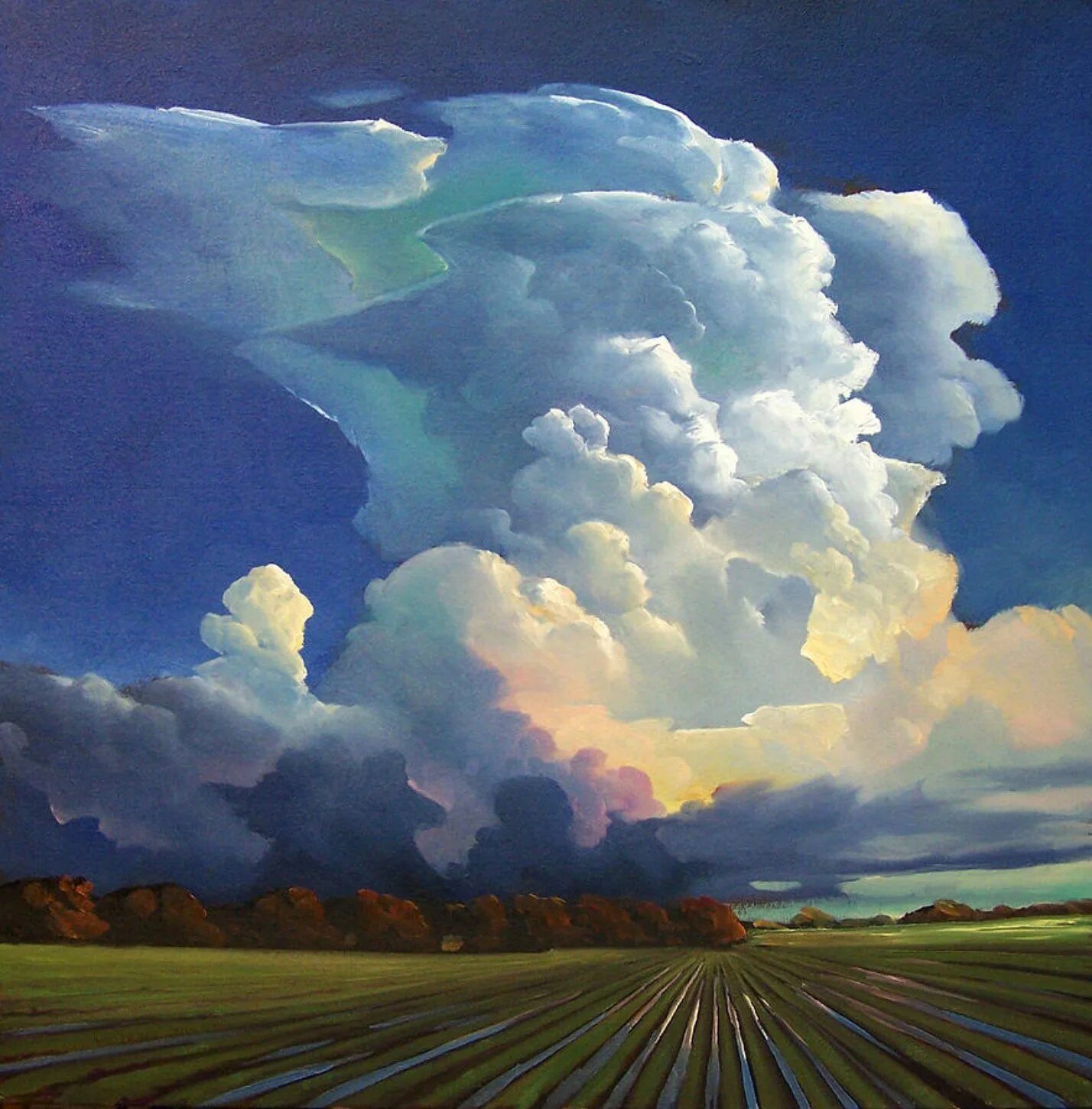 Ветер разгон т облака. Куинджи грозовое небо. Вильям Хавкинс художник. William Hawkins небо. William Hawkins картины.