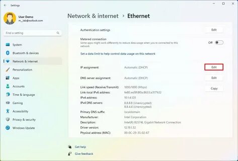 Узнать айпи виндовс 10