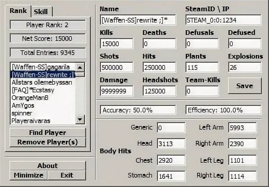 Csstats gg. Csstats. кс 2008 программа. программа editor. iroke редактор статистики.