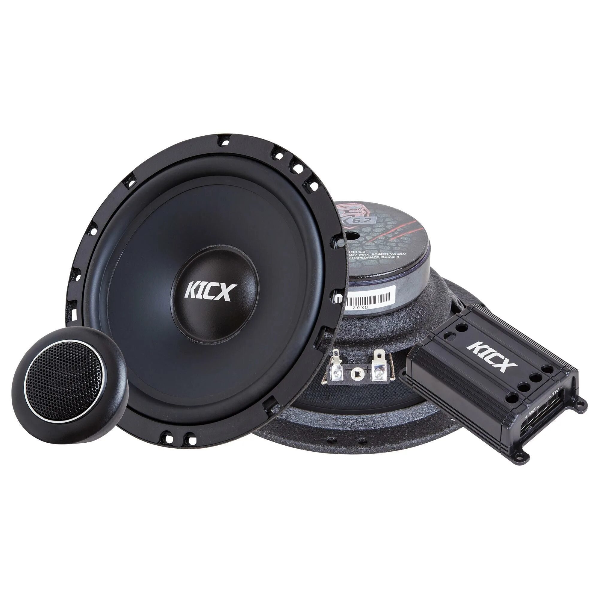 Kicx отзывы. Kicx rx 6.2. кикс компонентная акустика. компонентная акустика 16.5см кикс. kicx 16.5 динамики.
