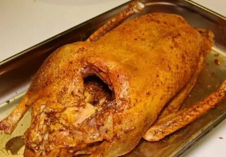 Мягкий гусь в духовке рецепт
