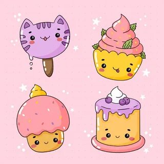 Set of colorful cute stickers 4339920 Vector Art at Vecteezy
