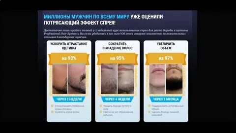 Ускорение роста бороды