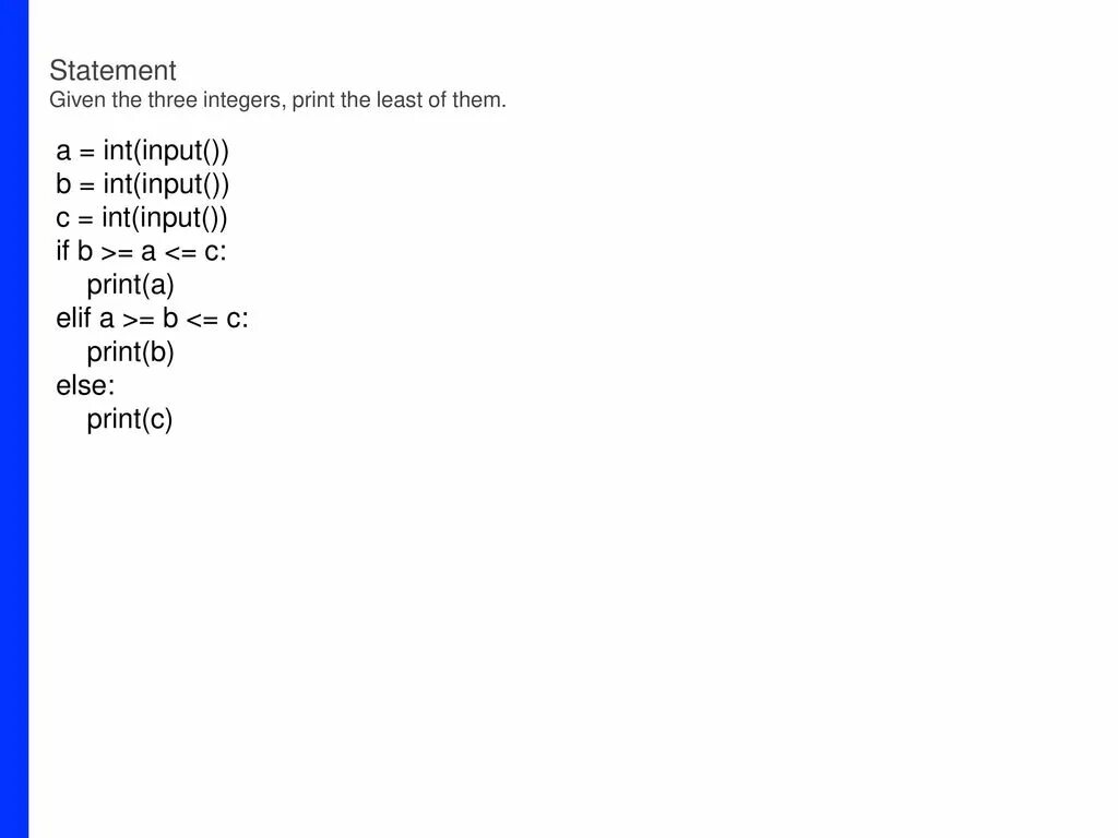 A INT input b INT input c a b Print. A = INT(input()) b = INT(input()) Print(a + b). Информатика input Print if.