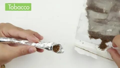 Трубочка из фольги