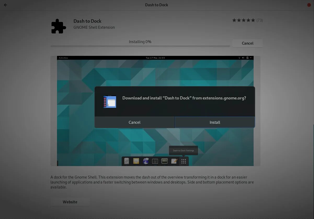 Dash to dock gnome 46. Dash to dock.