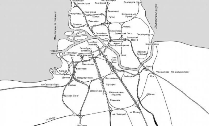 Жд карта питера. Схема Санкт-Петербургского ж.д. узла. Санкт-Петербургский ЖД узел схема. Схема Октябрьская железная дорога 2023. Схема СПБ ЖД узла.