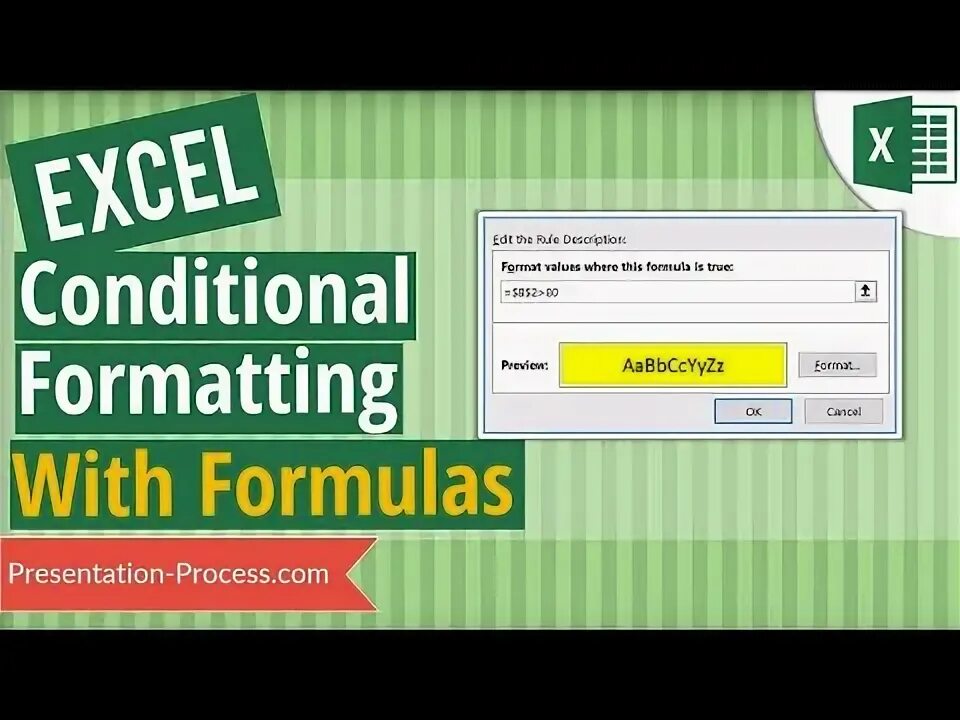 Conditional formatting excel. Conditional formatting excel