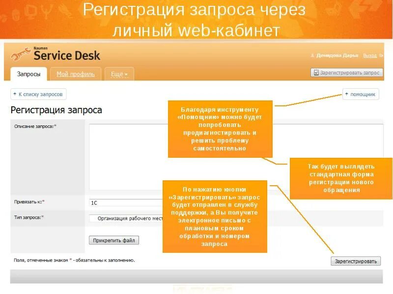 Web личный кабинет. Форма обращения в service Desk. Service Desk регистрация запроса. Запрос на регистрацию личного кабинета. Личный кабинет web.