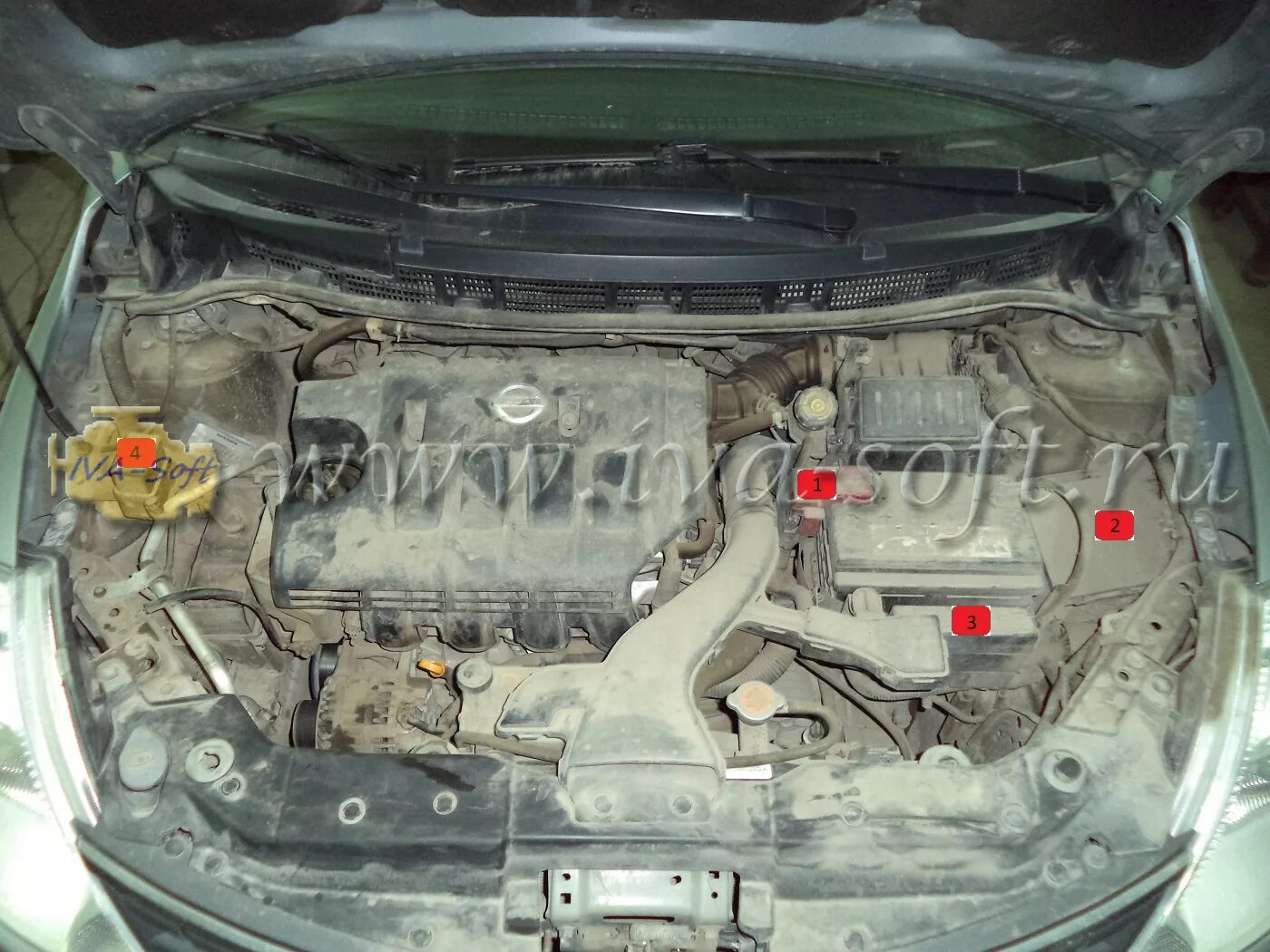 Предохранители и реле. Расположение и назначение - Nissan Juke (1G), 1,6 л, 2014