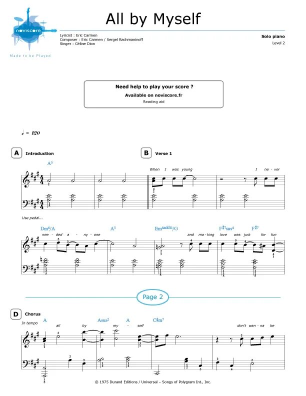 All by myself celine. All by myself Ноты. All by myself Ноты для фортепиано. Céline Dion all by myself Ноты. Селин Дион ол бай май селф Ноты.