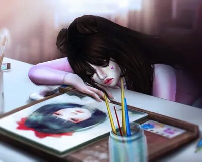 Painting animation
