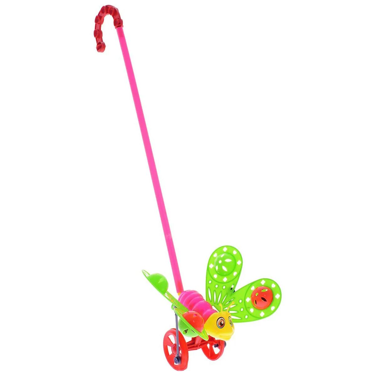 Каталка на палочке "зайчик" 18х19,5х14см (палочка - 46,7см) zy1186593. Каталка на палочке. Игрушка вертушка на палочке. Игрушка каталка на палочке для малышей. Каталка-игрушка amico бабочки (44426) со звуковыми эффектами.